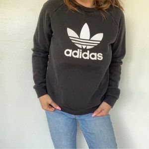 Adidas Trefoil Crewneck Pullover Size Small
